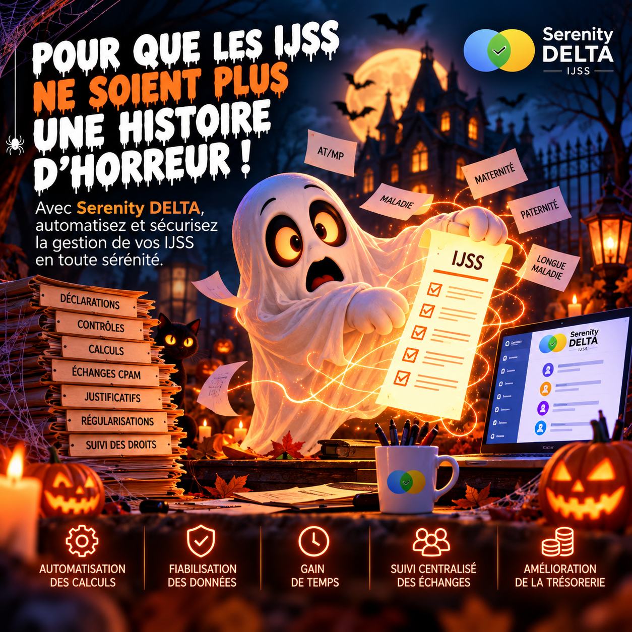 Serenity DELTA — Gestion des IJSS