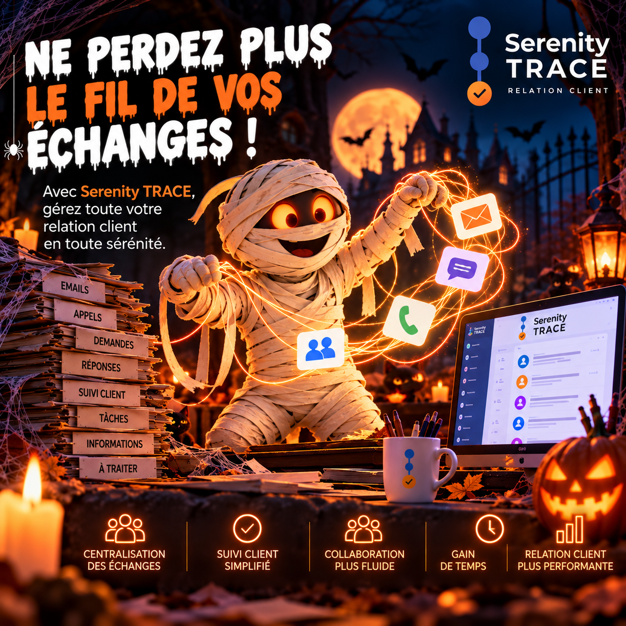 Serenity TRACE — Relation client