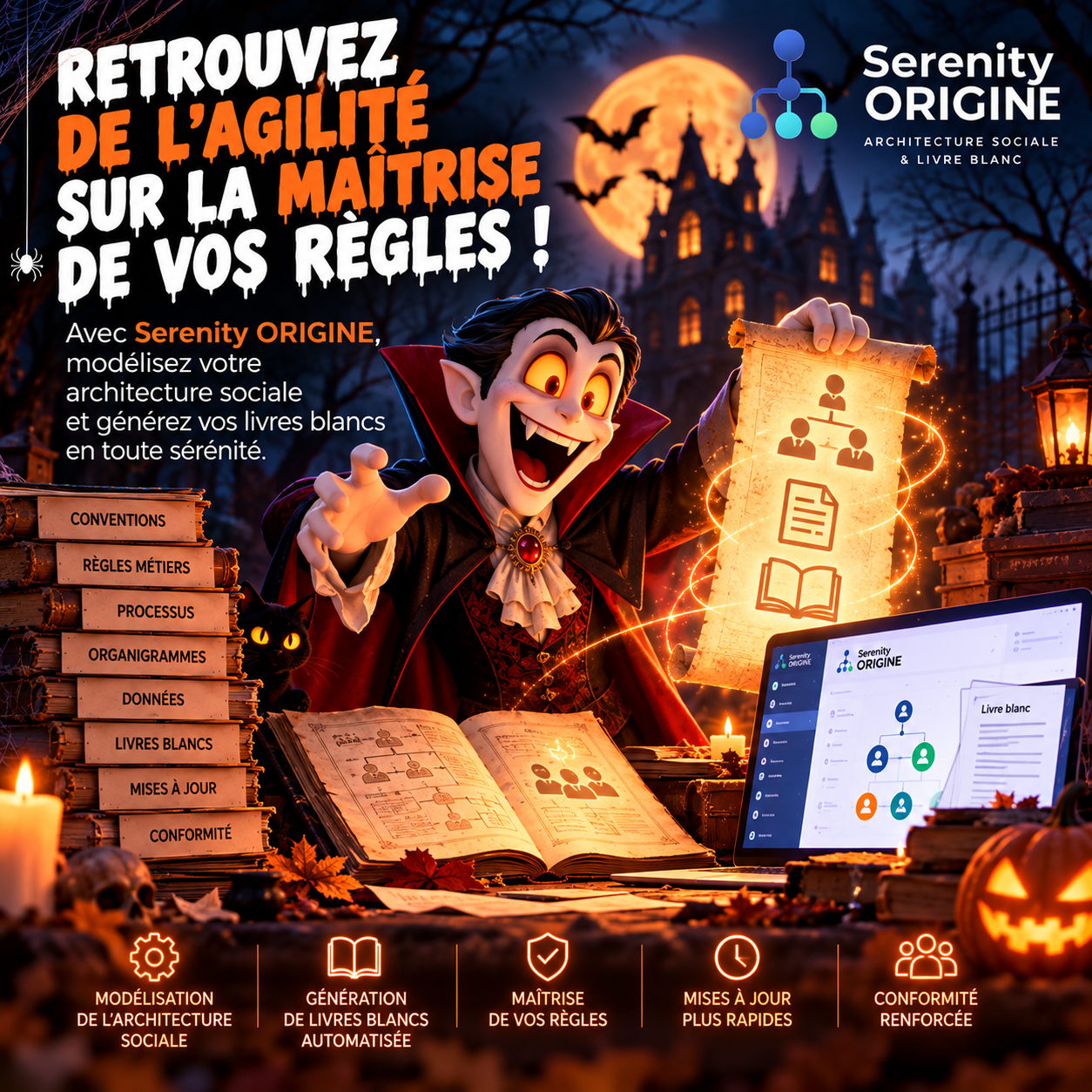 Serenity ORIGINE — Architecture sociale & livre blanc